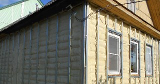 Утепление домов ППУ в Мысках | ППуМси – от 775 руб. за м²